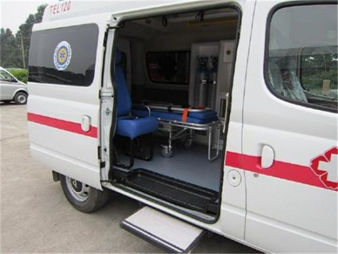 嵊州救护车出租服务案例7